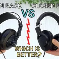 Open back vs closed back headphones