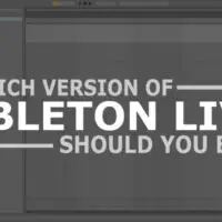 An image showing the Ableton Live DAW. The words 