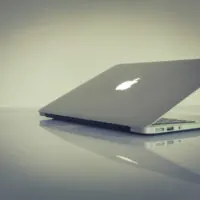 A photo of a macbook air