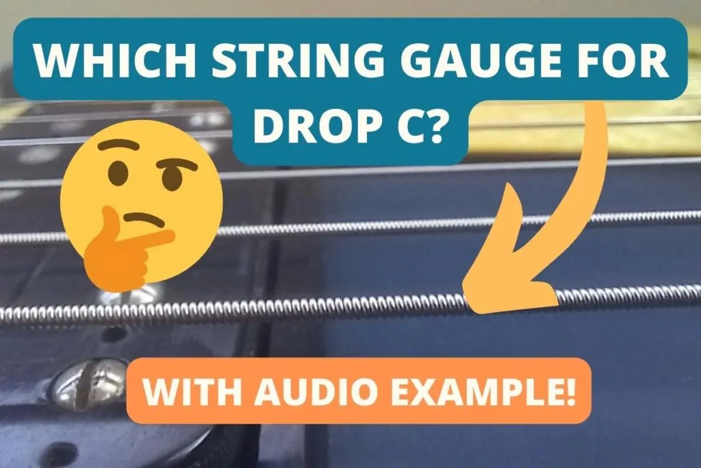 string gauge for drop C
