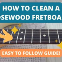 How to clean a rosewood fretboard