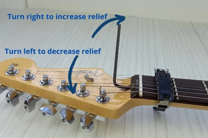 How to adjust a truss rod