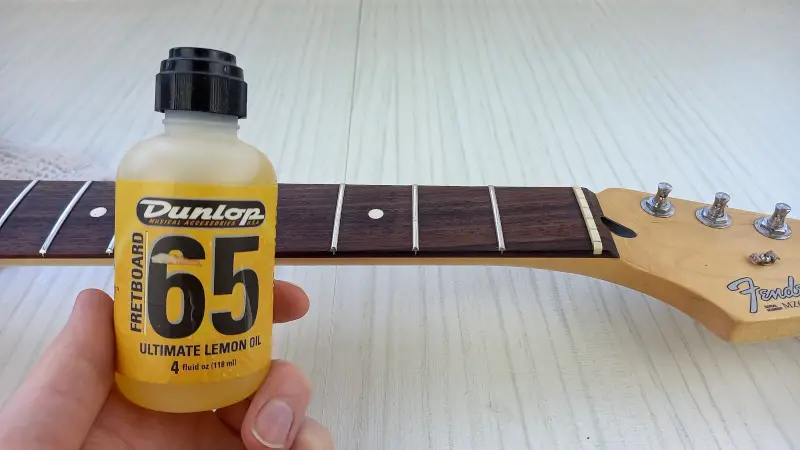 dunlop 65 fretboard oil