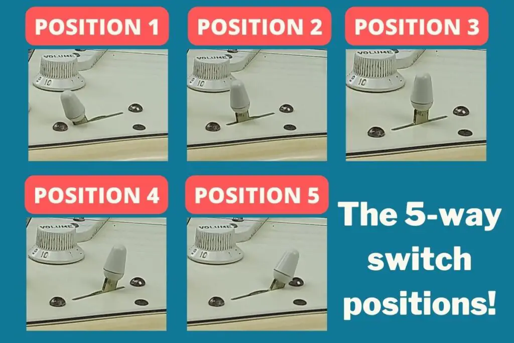 5 way switch positions