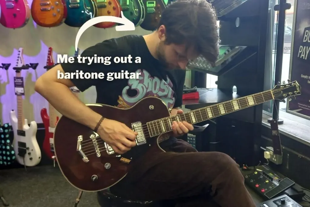 What is a baritone guitar