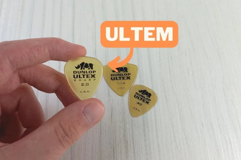 Ultem guitar pick