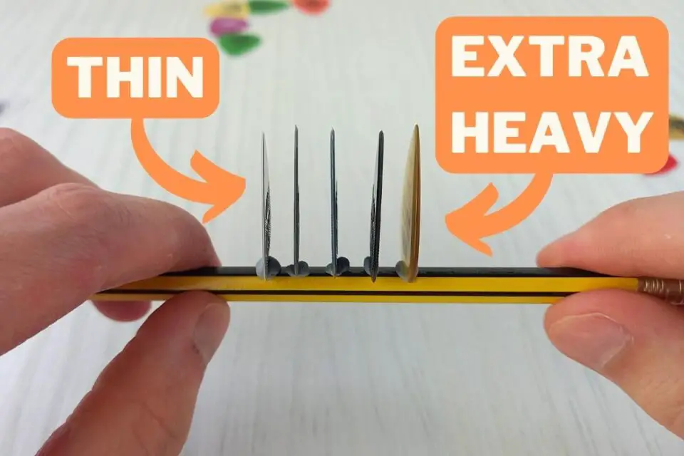 How to Choose a Guitar Pick Thickness, Materials, and Shapes Explained