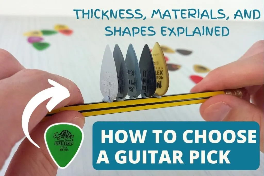 Guitar pick thickness
