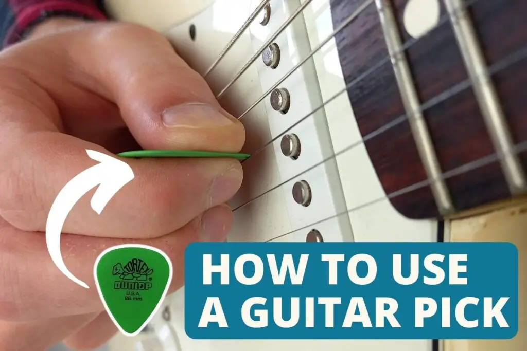 How to use a guitar pick
