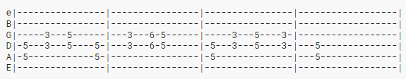 Guitar tab