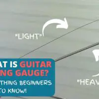 What is guitar string gauge