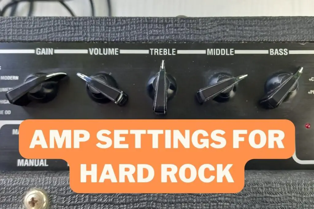 Guitar amp settings for rock