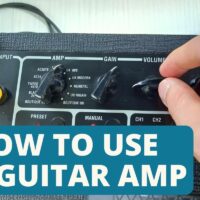 How to use a guitar amp