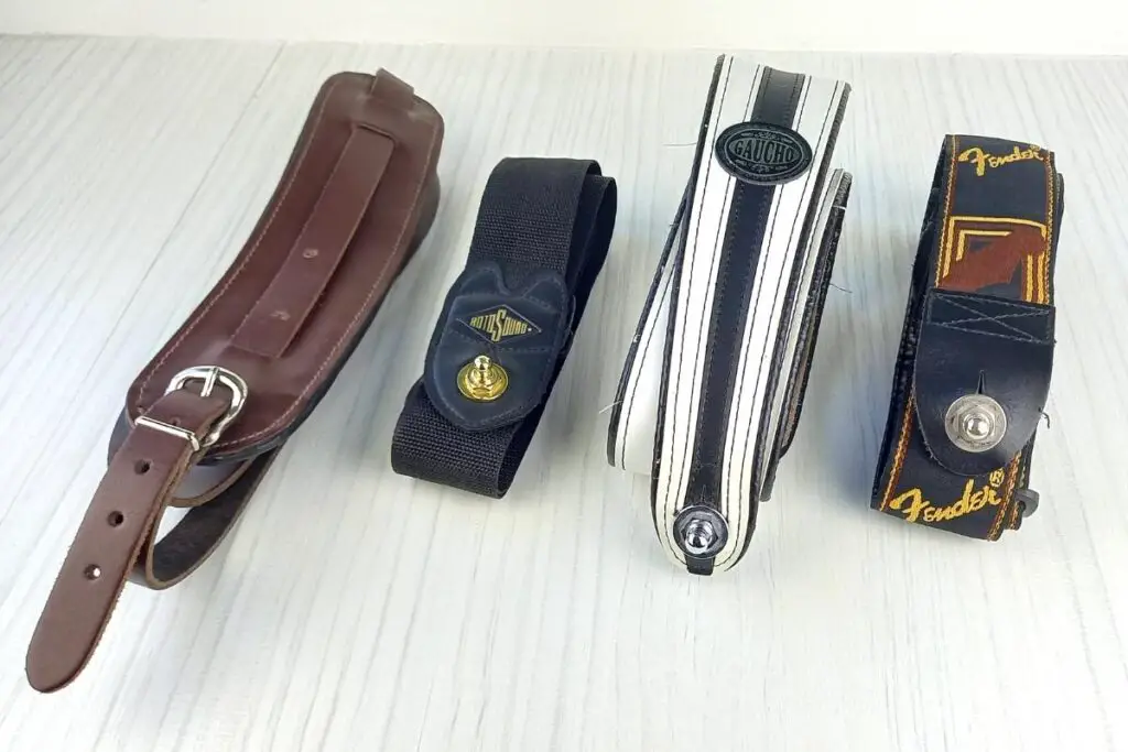 Different guitar straps