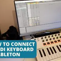 how to connect a midi keyboard to ableton