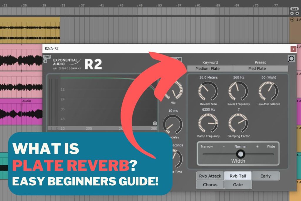 What is plate reverb