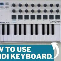 How to use a MIDI keyboard