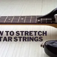 How to stretch guitar strings