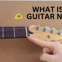 What is a guitar nut